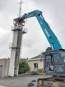 démantèlement démolition tour de séchage - Loiret
