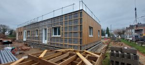 Installation bâtiments modulaires pôle pédiatrique Châteauneuf sur Loire - Loiret (45)