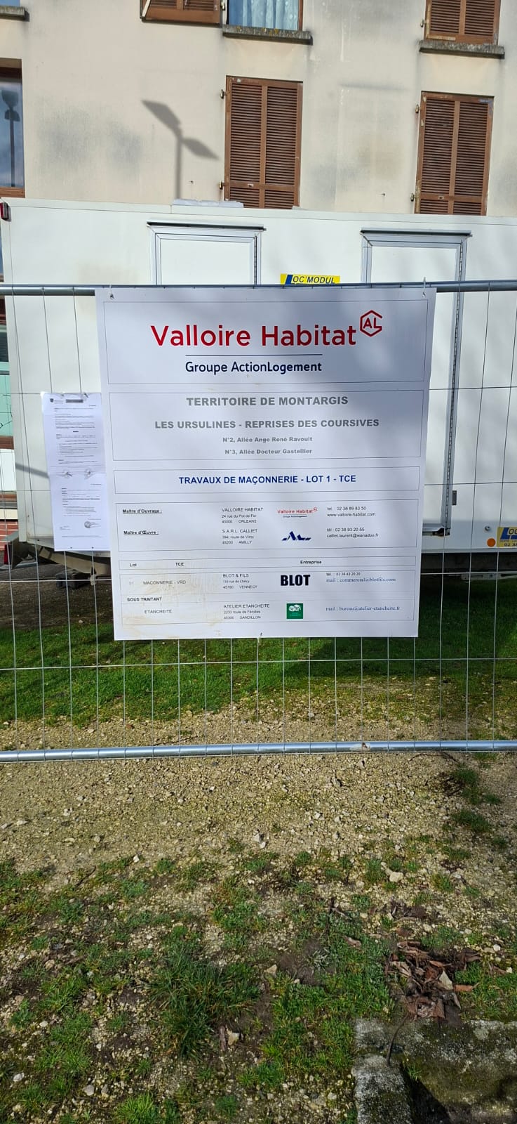 Travaux de maçonnerie à Montargis - Blot